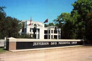 confederate president jefferson davis presidential library in biloxi mississippi