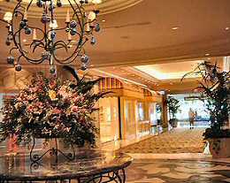 Inside Beau Rivage, With View of the Shops