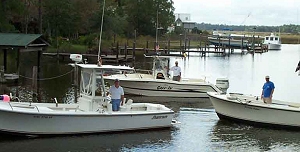 Captain Ron and his Biloxi fishing fleet