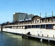 Grand Casino Gulfport, View behind casino