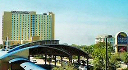 Grand Casino Gulfport, View Hotel beyond casino entrance