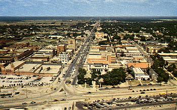 Gulfport, Mississippi Aerial View.