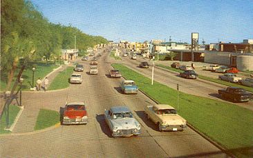 U.S. Highway 90, Mississippi Gulf Coast Looking East